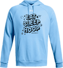 Under Armour Rival Fleece Hoodie - Zero Gravity - EAT SLEEP HOOP black