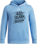 Under Armour Team Icon Fleece Hoodie - Zero Gravity - EAT SLEEP HOOP black