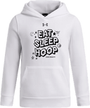 Under Armour Team Icon Fleece Hoodie - Zero Gravity - EAT SLEEP HOOP black