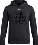 Under Armour Team Icon Fleece Hoodie - Zero Gravity - EAT SLEEP HOOP black