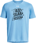 Under Armour Tech Team Short Sleeve - Zero Gravity - EAT SLEEP HOOP black
