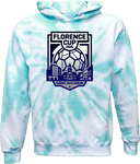Tie-Dye Hoodies - Florence Cup 2026 (Blue Gradient)