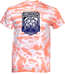 Tie-Dye Short Sleeves - Florence Cup 2026 (Blue Gradient)