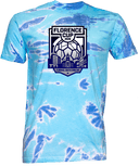 Tie-Dye Short Sleeves - Florence Cup 2026 (Blue Gradient)