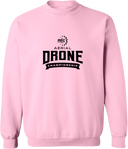 Crew Sweatshirt - JROTC Drone Championship 2026 (Full Black)