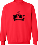 Crew Sweatshirt - JROTC Drone Championship 2026 (Full Black)