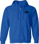 Full Zip Hoodies - JROTC Drone Championship 2026 (Full Black)