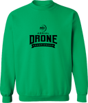 Crew Sweatshirt - JROTC Drone Championship 2026 (Full Black)