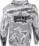 Tie-Dye Hoodies - JROTC Drone Championship 2026 (Full Black)