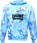 Tie-Dye Hoodies - JROTC Drone Championship 2026 (Full Black)
