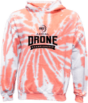 Tie-Dye Hoodies - JROTC Drone Championship 2026 (Full Black)