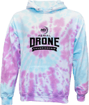 Tie-Dye Hoodies - JROTC Drone Championship 2026 (Full Black)
