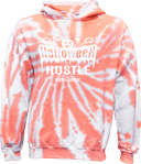Tie-Dye Hoodies - Halloween Hustle 2026 - White