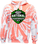 Tie-Dye Hoodies - Rise Flag Football National Championships 2026 (Main Logo)