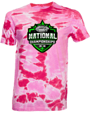 Tie-Dye Short Sleeves - Rise Flag Football National Championships 2026 (Main Logo)