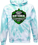 Tie-Dye Hoodies - Rise Flag Football National Championships 2026 (Main Logo)