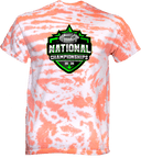 Tie-Dye Short Sleeves - Rise Flag Football National Championships 2026 (Main Logo)
