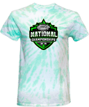 Tie-Dye Short Sleeves - Rise Flag Football National Championships 2026 (Main Logo)