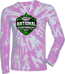 Tie-Dye Long Sleeves - Rise Flag Football National Championships 2026 (Main Logo)
