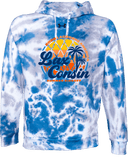 Under Armour Rival Fleece Hoodie Tie-Dye - Laxconsin Summer Kickoff 2026 - Blue