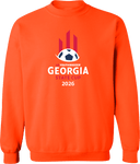 Crew Sweatshirt - USYS GA State Cup (w1/3) 2026 (White & Red)
