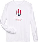 Performance Long Sleeves - USYS GA State Cup (w1/3) 2026 (White & Red)