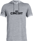 Under Armour Stadium Short Sleeve Hoodie - The Circuit Session 1 2026 (Black)