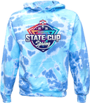 Tie-Dye Hoodies - USYS GA State Cup Finals (w3/3) 2026 (Main Logo)
