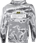 Tie-Dye Hoodies - Zero Gravity - circle white