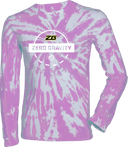 Tie-Dye Long Sleeves - Zero Gravity - circle white