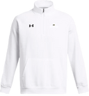 Under Armour Rival Fleece ¼ Zip - Zero Gravity - circle white
