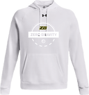 Under Armour Rival Fleece Hoodie - Zero Gravity - circle white