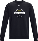 Under Armour Rival Fleece Crew - Zero Gravity - circle white