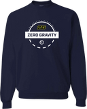 Crew Sweatshirt - Zero Gravity - circle white
