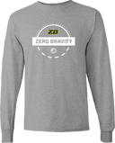 Long Sleeves - Zero Gravity - circle white