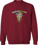 Crew Sweatshirt - Play For The Future 2026 (Lacrosse Stick)