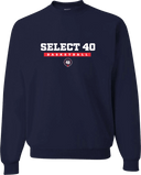 Crew Sweatshirt - Select 40 Session l East 2026 (Bold Stacked Text)