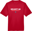 Performance Short Sleeves - Select 40 Session l East 2026 (Bold Stacked Text)