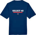 Performance Short Sleeves - Select 40 Session l East 2026 (Bold Stacked Text)