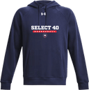 Under Armour Rival Fleece Hoodie - Select 40 Session l East 2026 (Bold Stacked Text)
