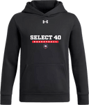 Under Armour Team Icon Fleece Hoodie - Select 40 Session l East 2026 (Bold Stacked Text)