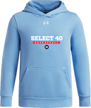 Under Armour Team Icon Fleece Hoodie - Select 40 Session l East 2026 (Bold Stacked Text)