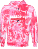 Under Armour Rival Fleece Hoodie Tie-Dye - Select 40 Session l East 2026 (Bold Stacked Text)
