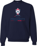 Crew Sweatshirt - USYS GA Presidents Cup (w3/3 Finals) 2026 (Red & Navy)