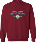 Crew Sweatshirt - Select Events Midwest Madness 2026 (Collegiate Shield)