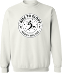 Crew Sweatshirt - Rise To Glory Invitational with Brody Malone 2027 (White)