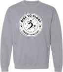 Crew Sweatshirt - Rise To Glory Invitational with Brody Malone 2027 (White)
