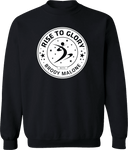 Crew Sweatshirt - Rise To Glory Invitational with Brody Malone 2027 (White)