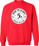 Crew Sweatshirt - Rise To Glory Invitational with Brody Malone 2027 (White)