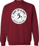 Crew Sweatshirt - Rise To Glory Invitational with Brody Malone 2027 (White)